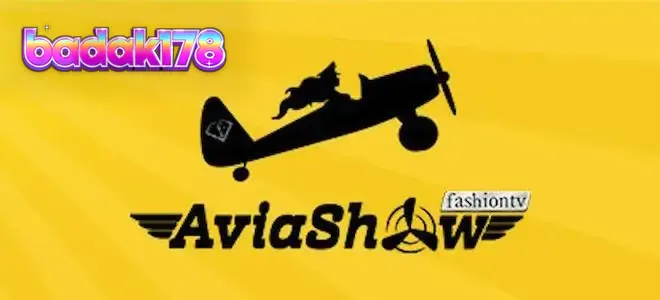 Tampilan visual permainan Aviashow dengan pesawat yang sedang lepas landas